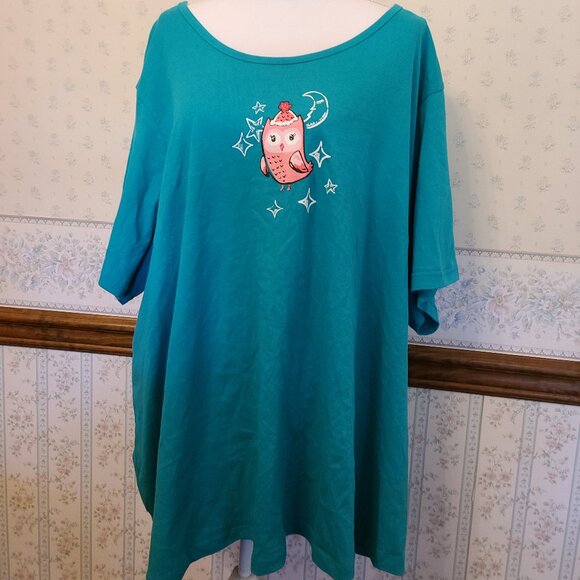 Women Within Other - WOMAN WITHIN DREAM CO. SHORT SLEEVE OVERSIZED NIGHT SHIRT (4XL)